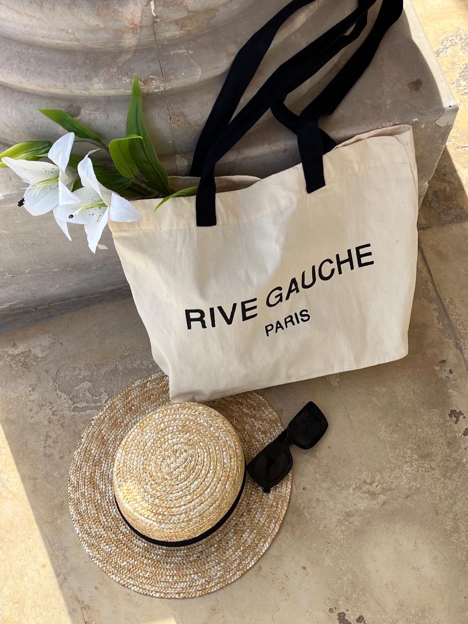 Merci - Tote bag en coton Non Merci Rive Gauche - Bleu