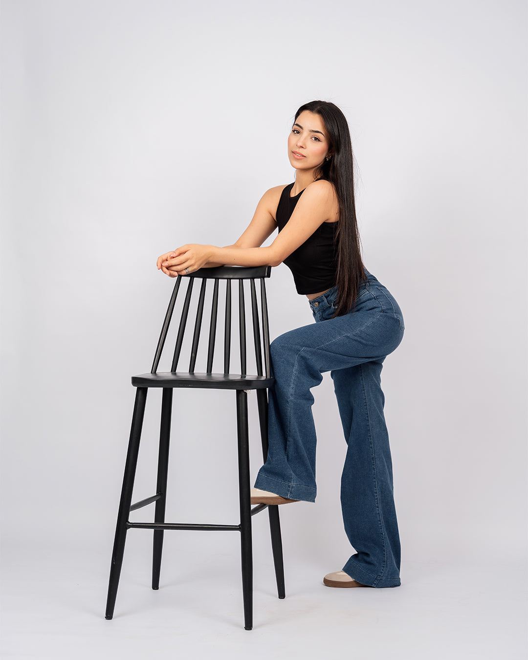 Jean Baggy Taille Haute