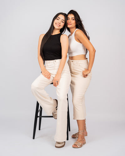 Jean Baggy Taille Haute