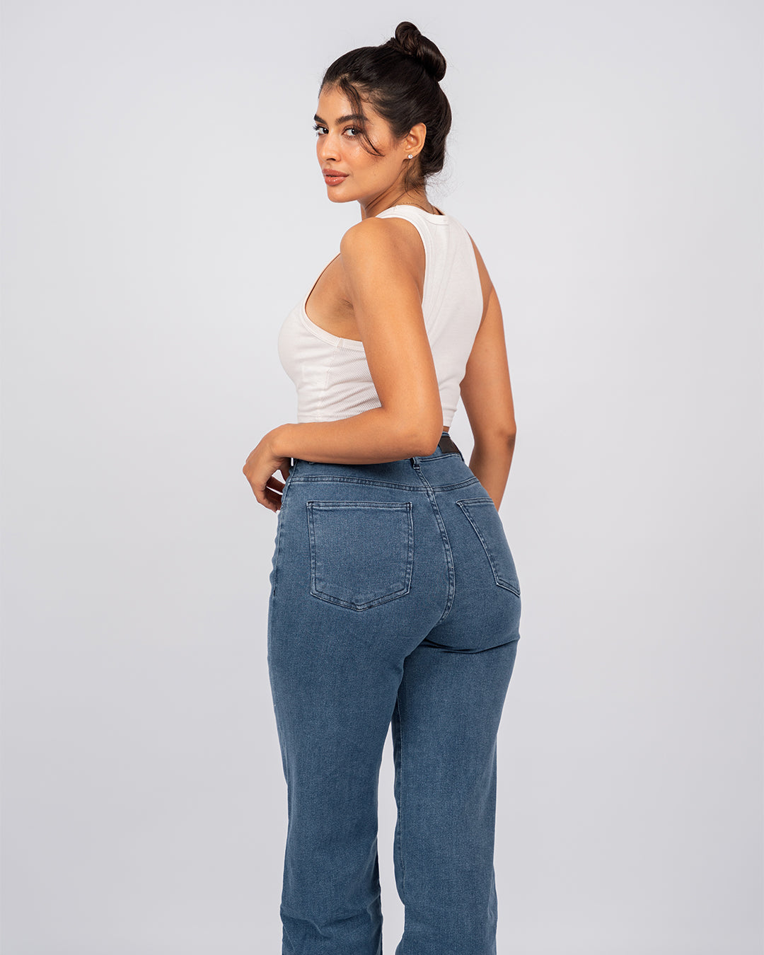 Jean Baggy Taille Haute