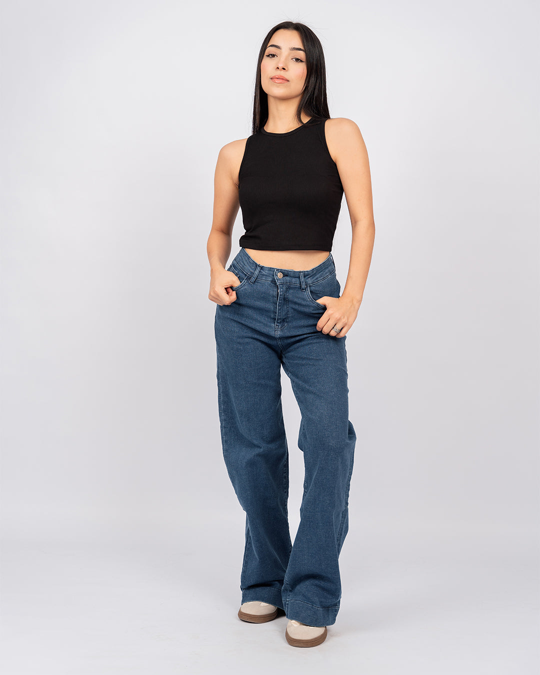 Jean Baggy Taille Haute