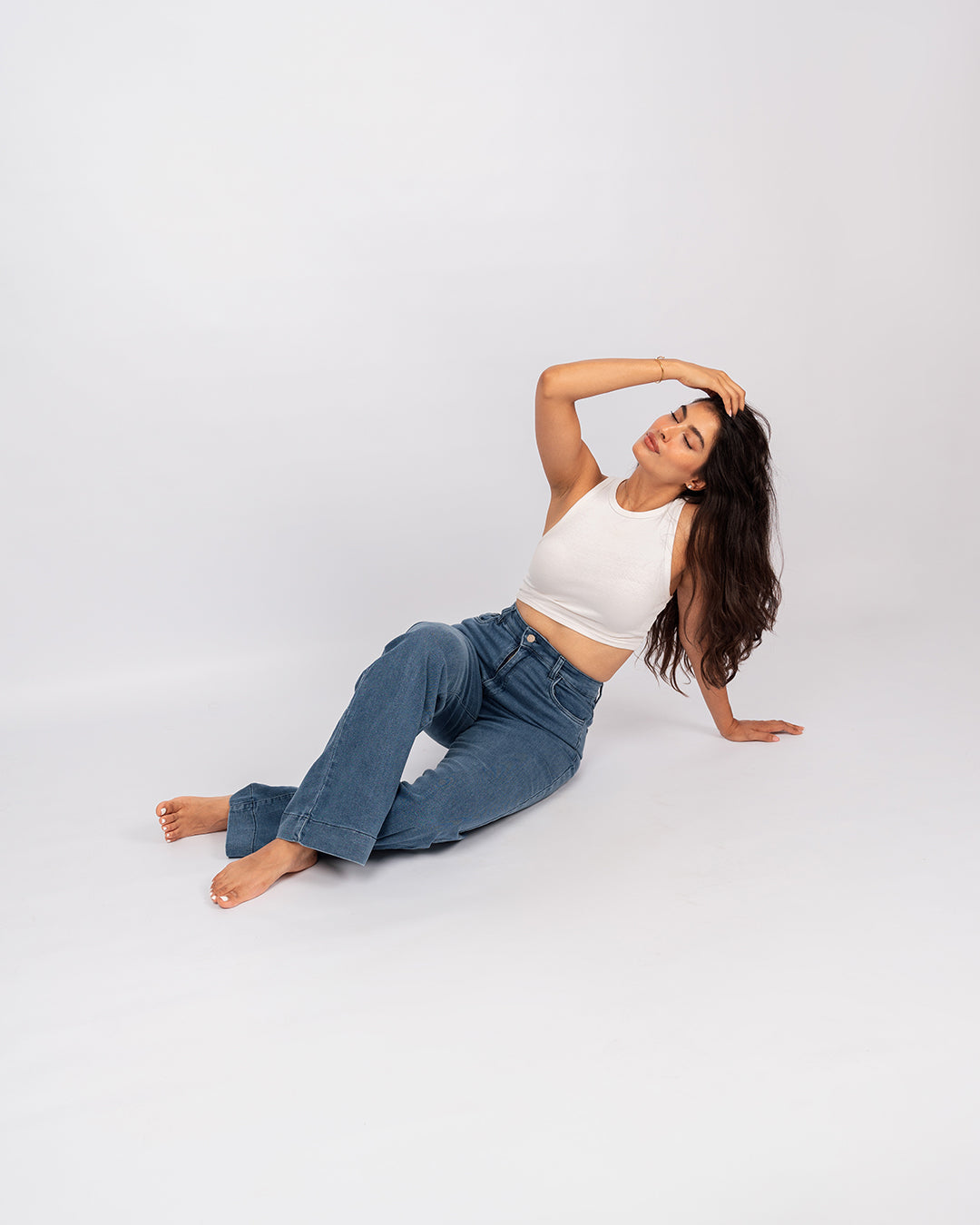 Jean Baggy Taille Haute