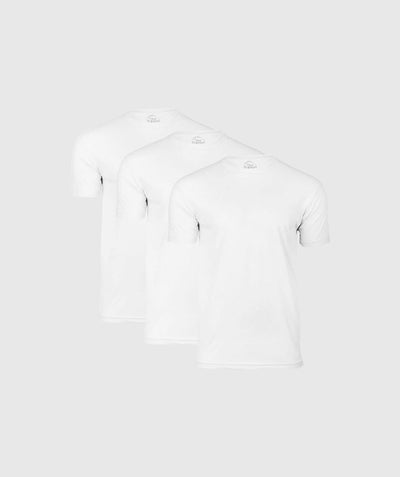 Basics Pack de 3 pièces T-shirt avec col rond