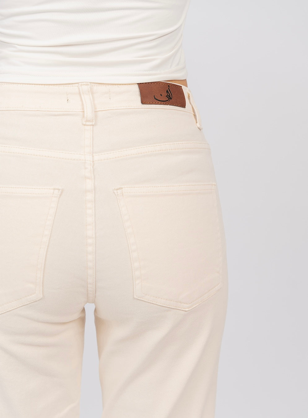 Jean Mom Fit Taille Haute