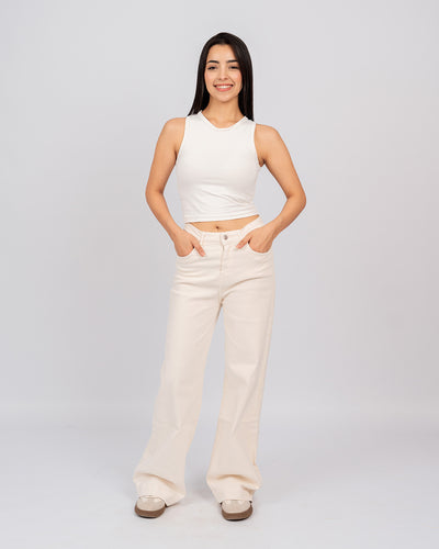 Jean Baggy Taille Haute