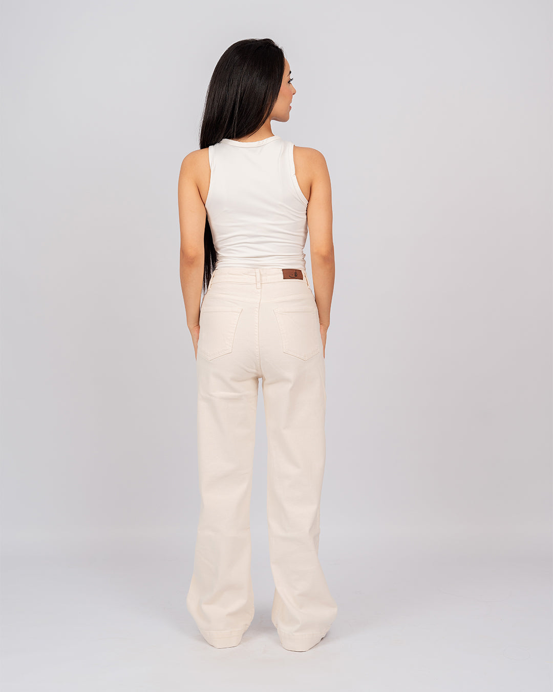 Jean Baggy Taille Haute