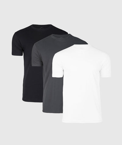 Basics Pack de 3 pièces T-shirt avec col rond