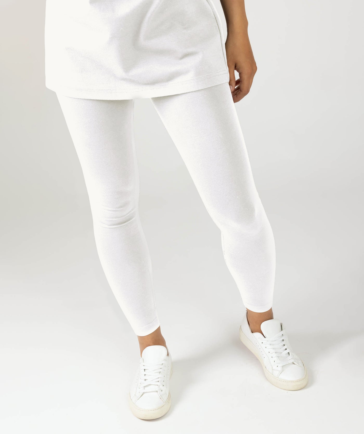 Flex Leggings Taille Haute Blanc