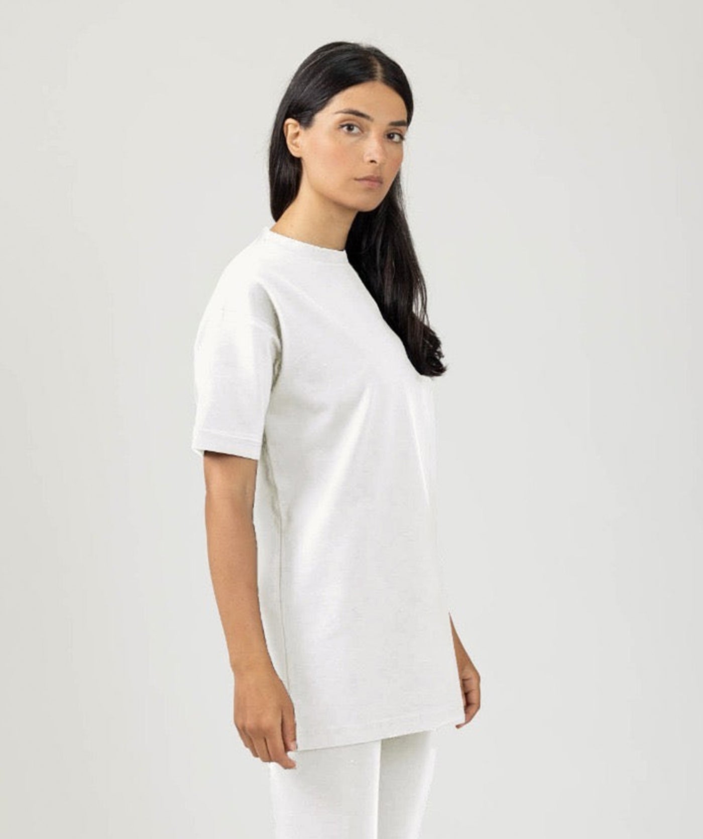 Flex Oversized T-Shirt Blanc