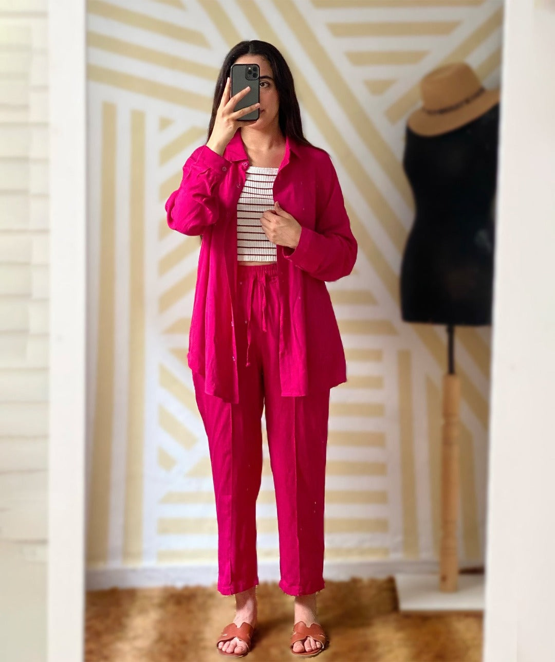 Ensemble black pour femme – Leggings T-shirt large black pour