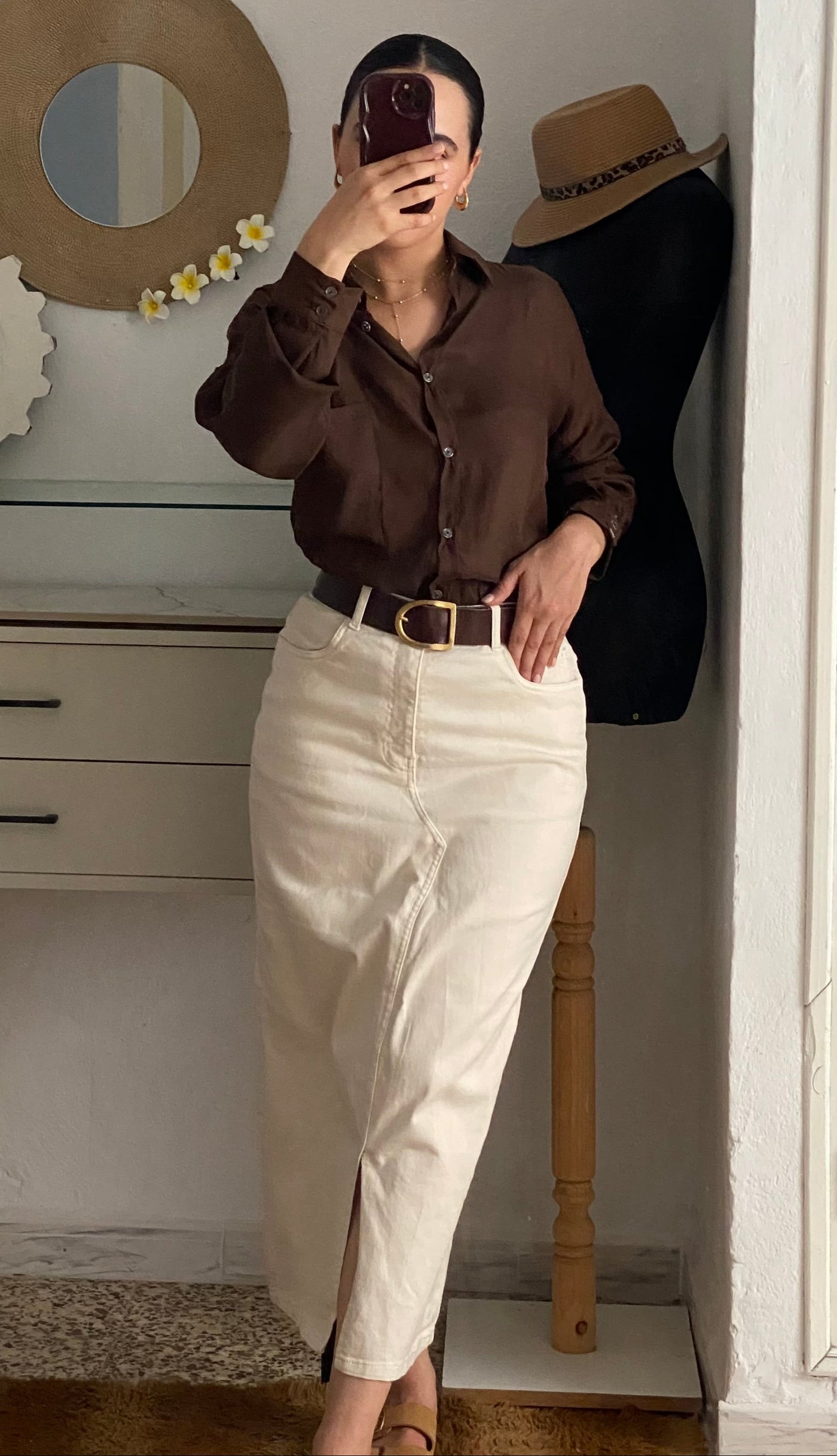 Chemise crêpe froissé