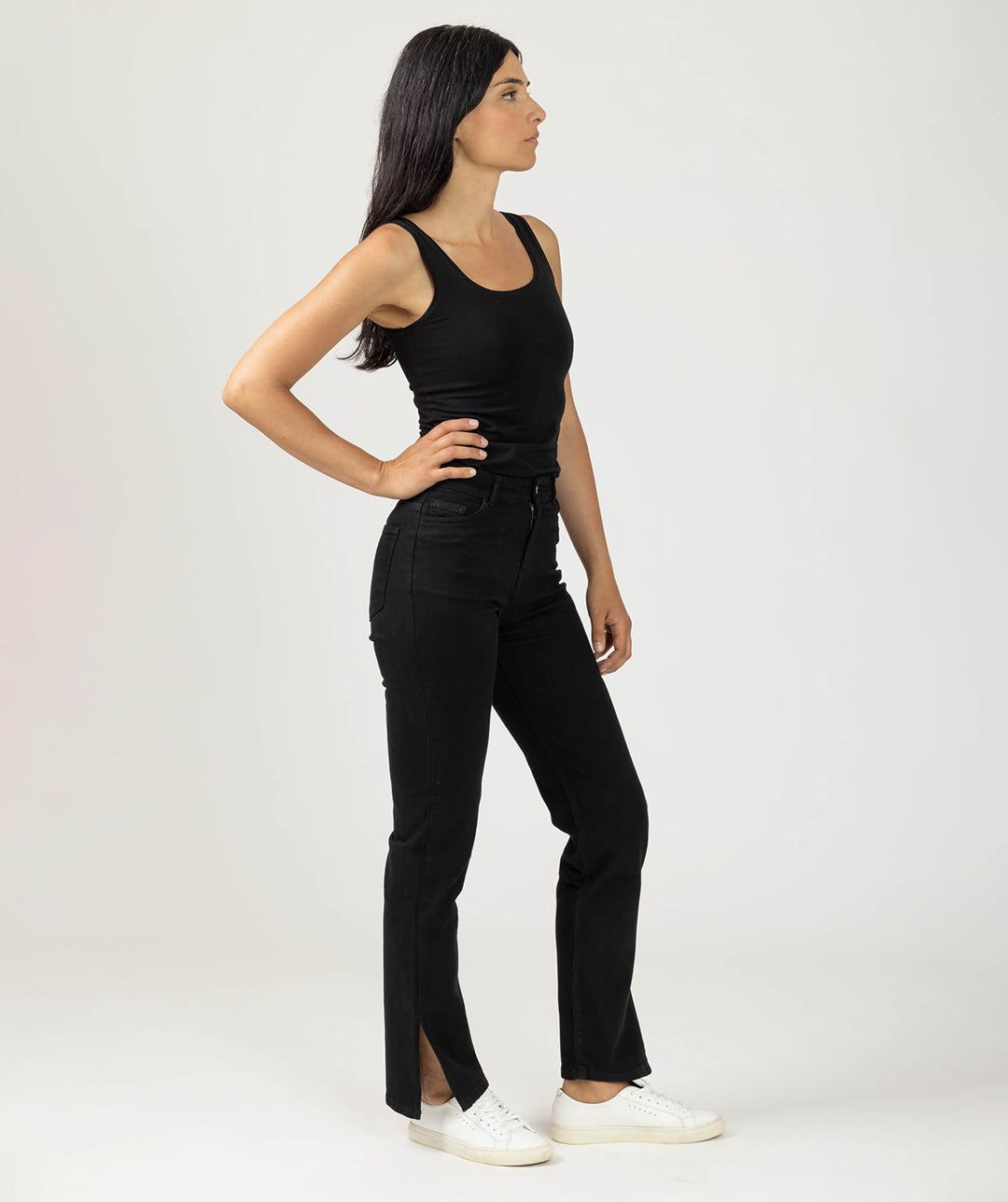 Pantalon femme Pantalon jean beige Noon Noon Tunisia