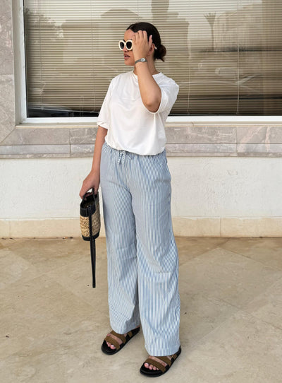 Pantalon Rayé