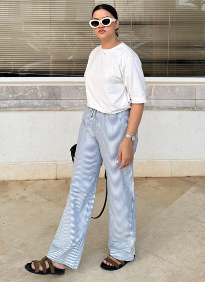 Pantalon Rayé