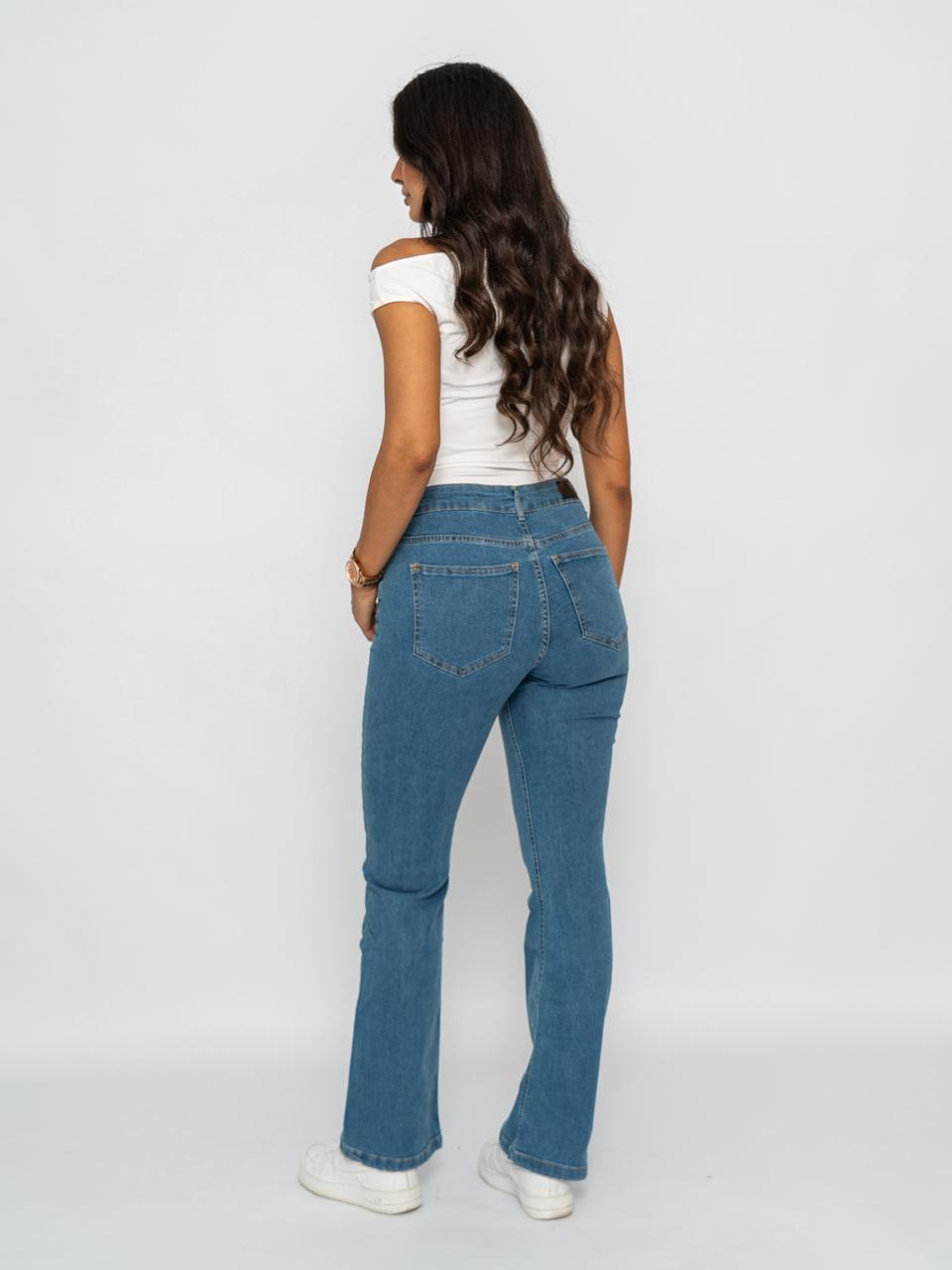 Jean Flare Taille Haute