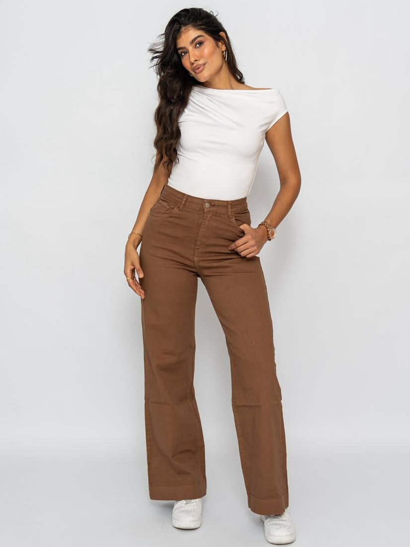 Jean Baggy Taille Haute