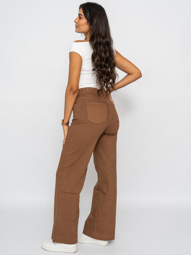 Jean Baggy Taille Haute