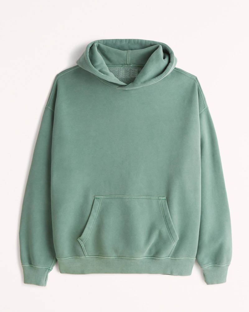 Sweat à capuche - Turquoise